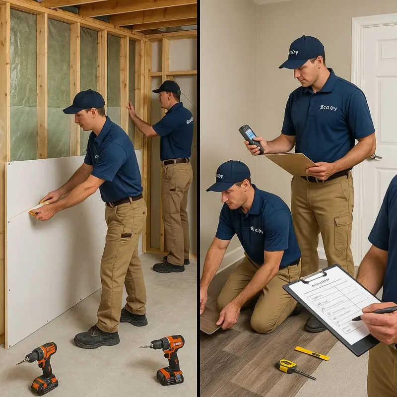 Repairs and Reconstruction process in Edgefield County, SC