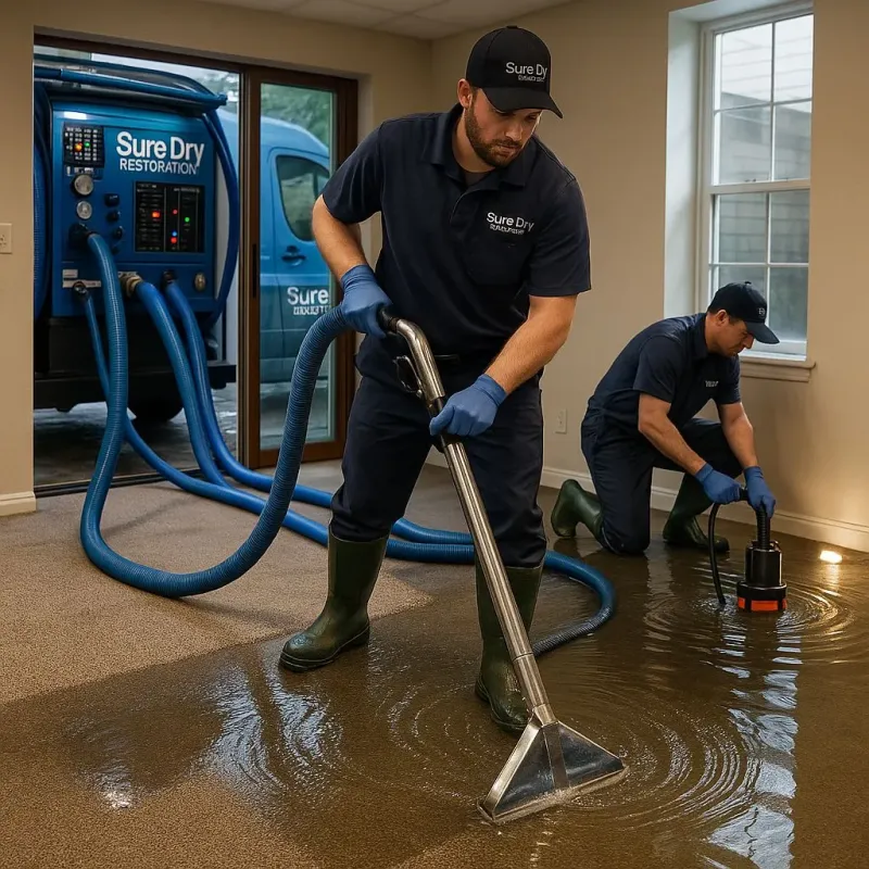 Water Extraction and Removal process in Edgefield County, SC